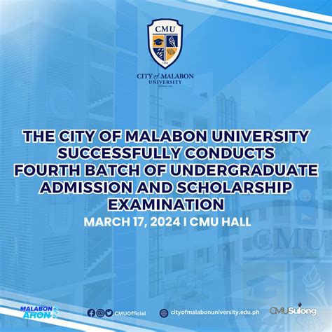 cmu malabon|Admissions – City of Malabon University.